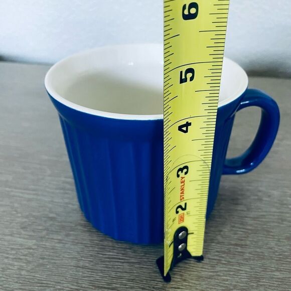 Corningware Colors Blue Ceramic Mug Cup - Picture 2 of 4